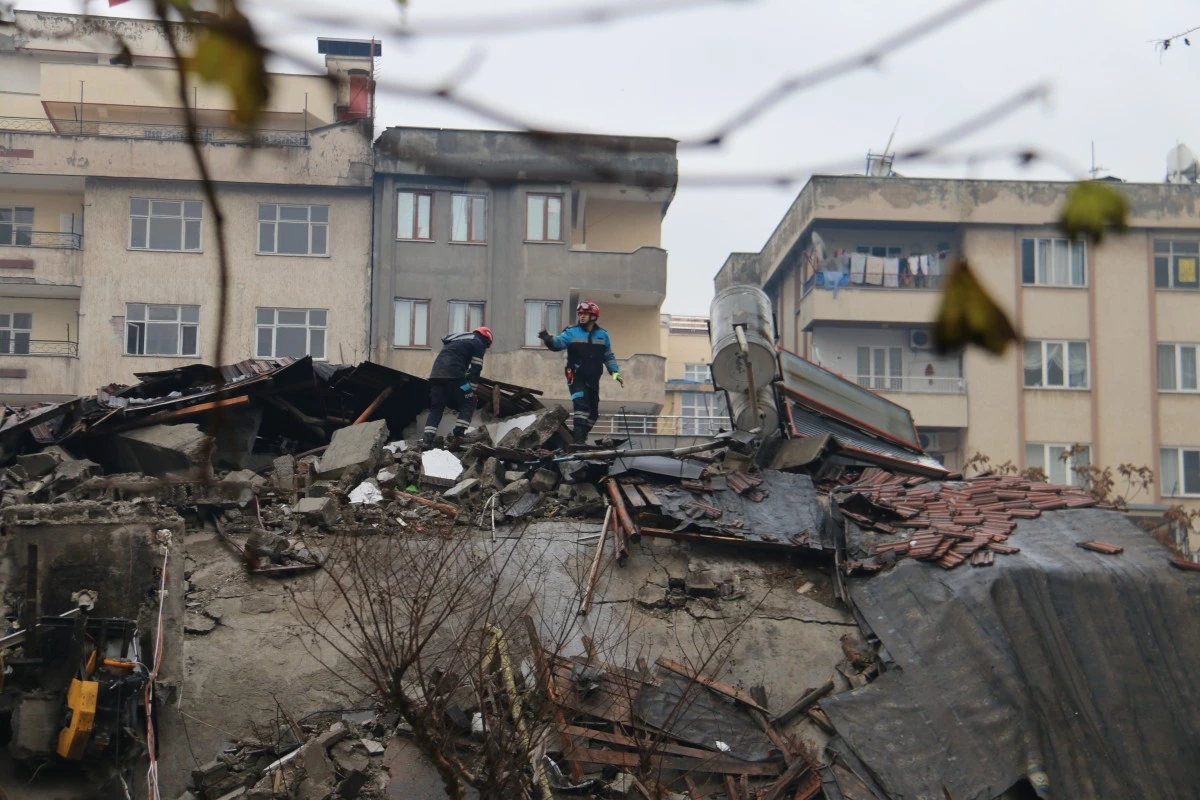 Havadan çekilen görüntülerde depremin acı bilançosu 