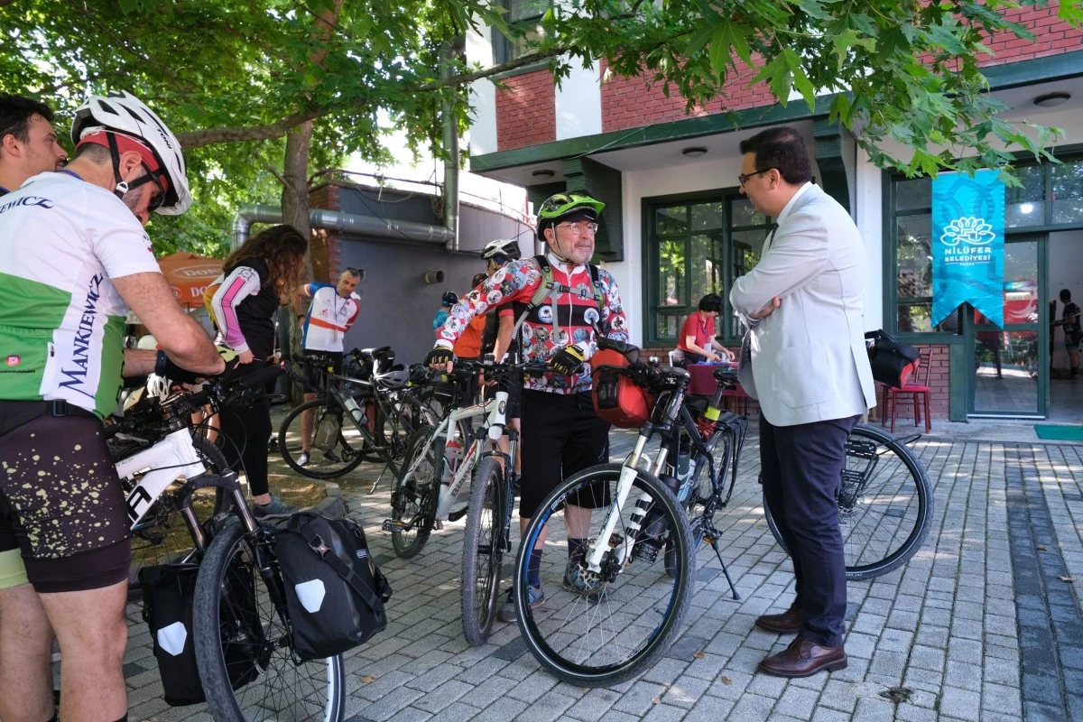 Dünya Bisiklet Günü’nde Bursa Mysia Yolları’nda pedal çevirdiler