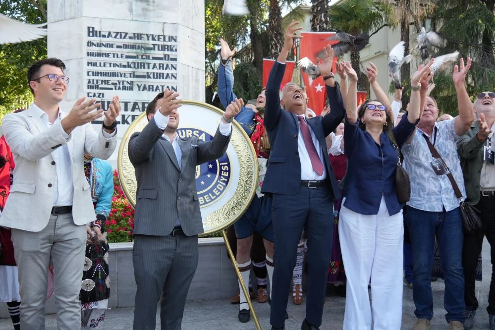 Bursa'dan tüm dünyaya barış ve kardeşlik mesajı