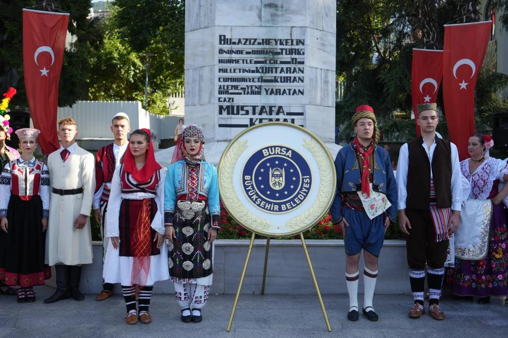 Bursa'dan tüm dünyaya barış ve kardeşlik mesajı