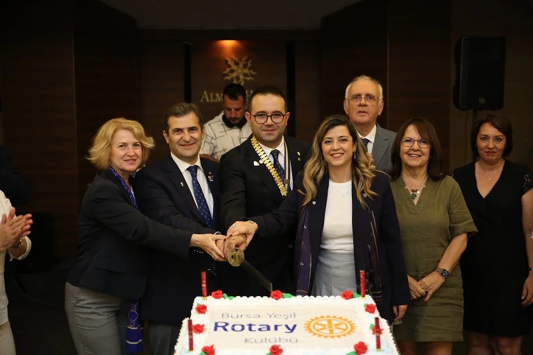 Bursa Yeşil Rotary’de Mustafa Gürkan Midilliç dönemi