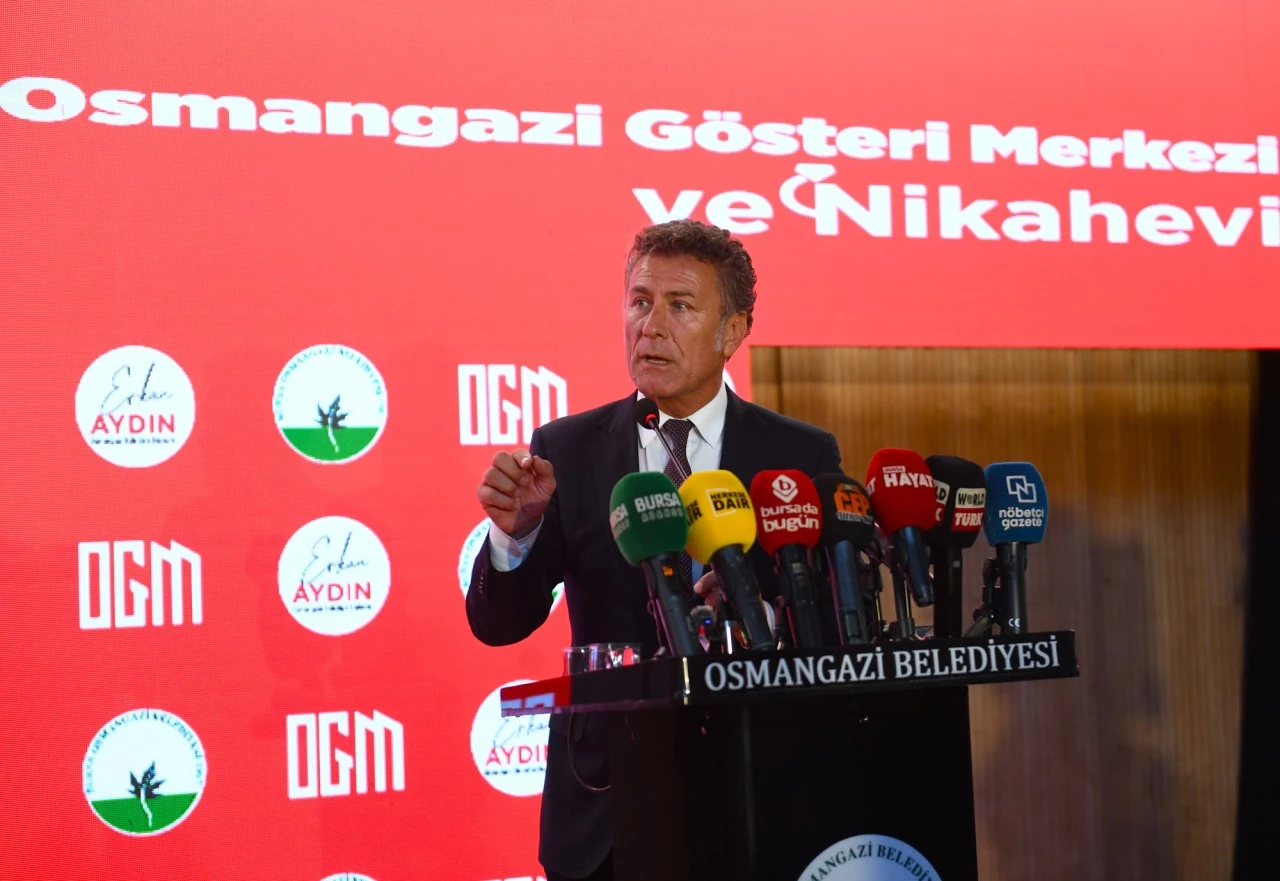 Osmangazi Gösteri Merkezi ve Nikah Evi açıldı