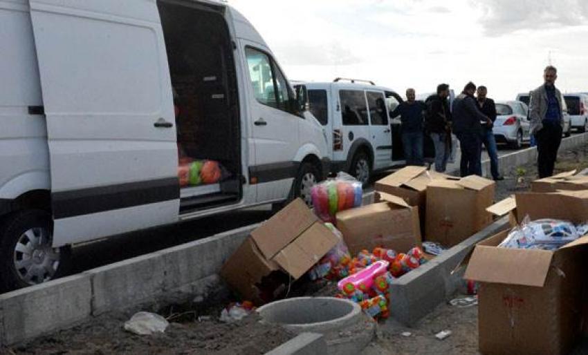 'Beyaz minibüs' polisi alarma geçirdi