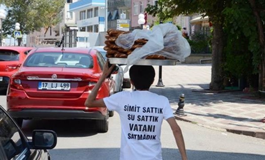 Herkes bu simitçiyi konuşuyor