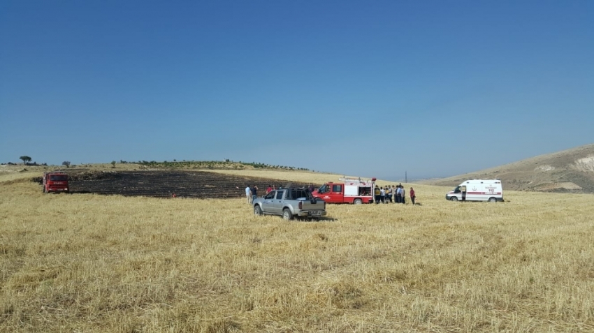 Adıyaman’da eğitim uçağı düştü