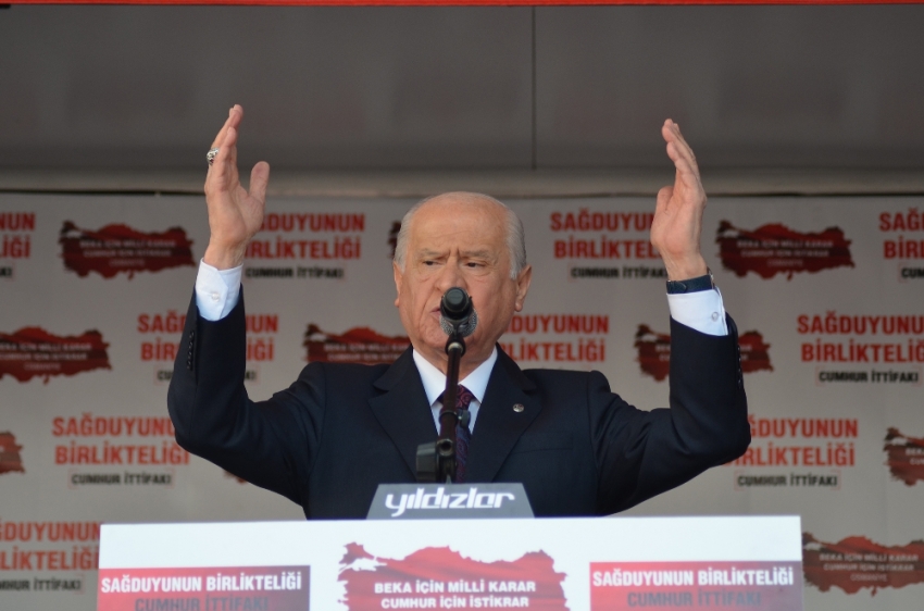 Bahçeli’den Cindoruk’a sert tepki