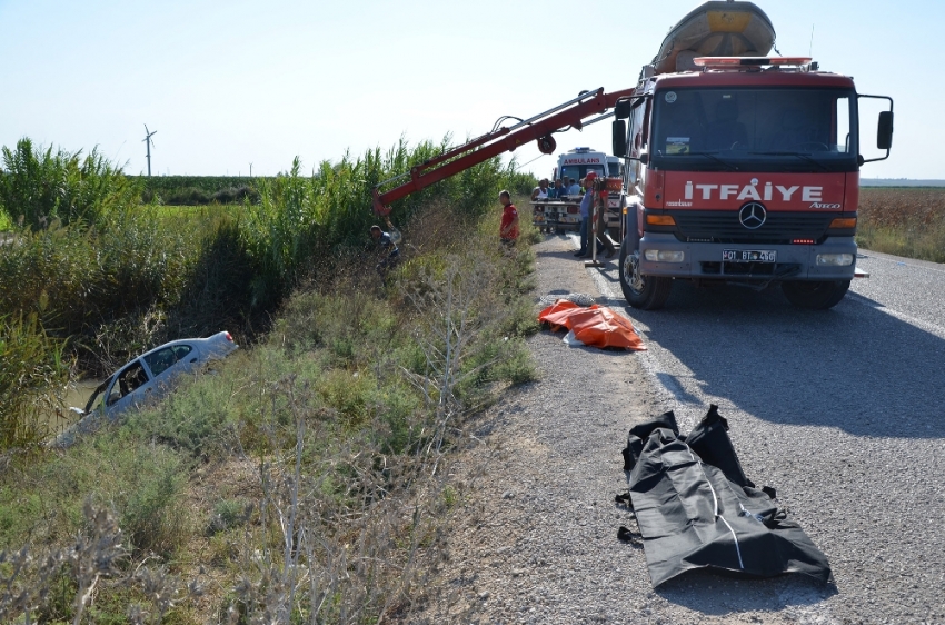 Adana’da tatil dönüşü feci kaza: 2 ölü, 2 yaralı