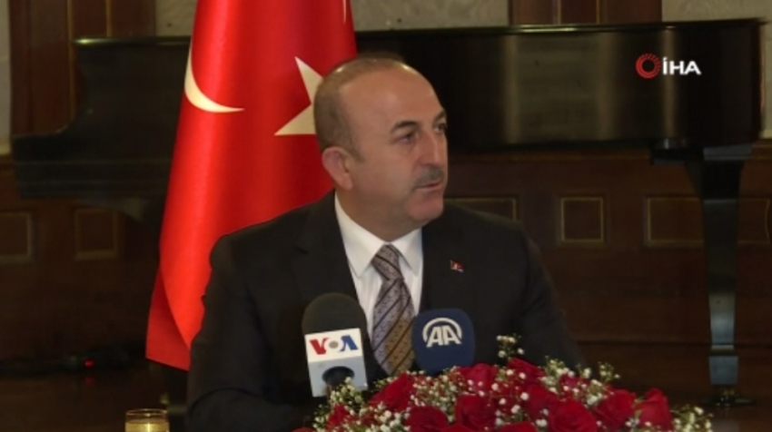 Çavuşoğlu’ndan ABD’de önemli açıklamalar