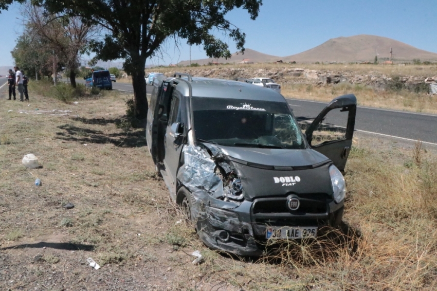 Kayseri’de trafik kazası: 7 yaralı