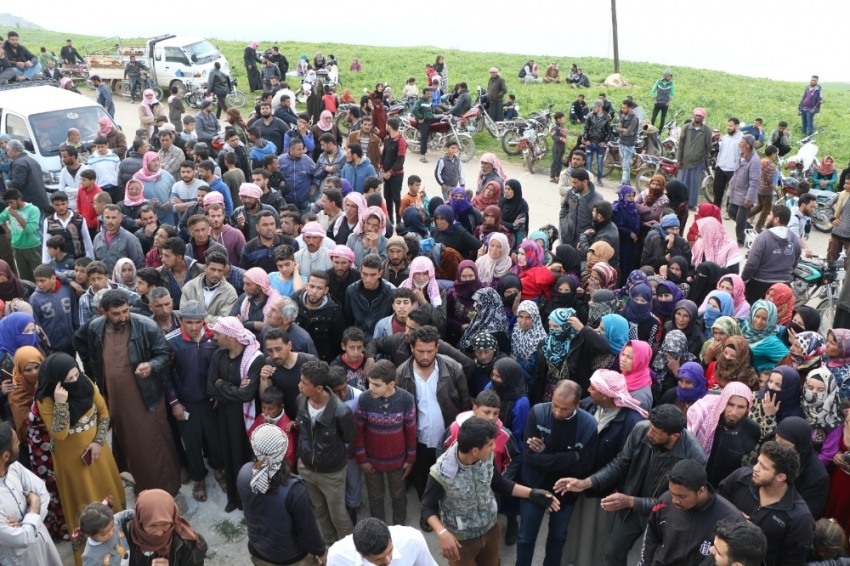 Ramazan öncesinde İdlib’ten göçler yaşanıyor