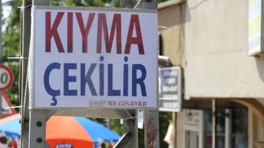 Sokakta kıyma çekmenin cezası 7 bin 700 TL