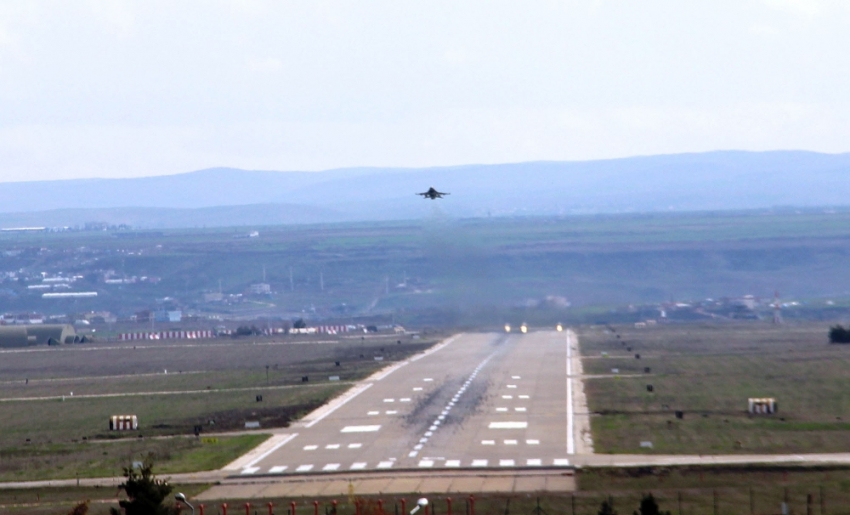 F-16’lar peş peşe havalandı