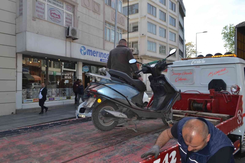 İstanbul’da patronunun motosikletini çaldı, Çorlu’da yakalandı