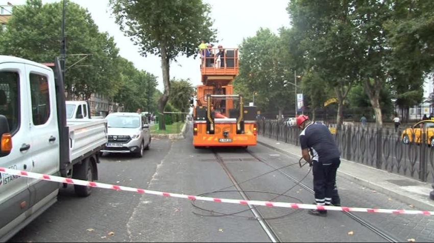 Tramvay arızası giderildi, seferler normale döndü