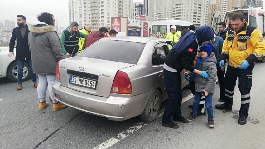 (Özel) Yabancı uyruklu sürücü TEM’de direksiyon başında sara nöbeti geçirdi