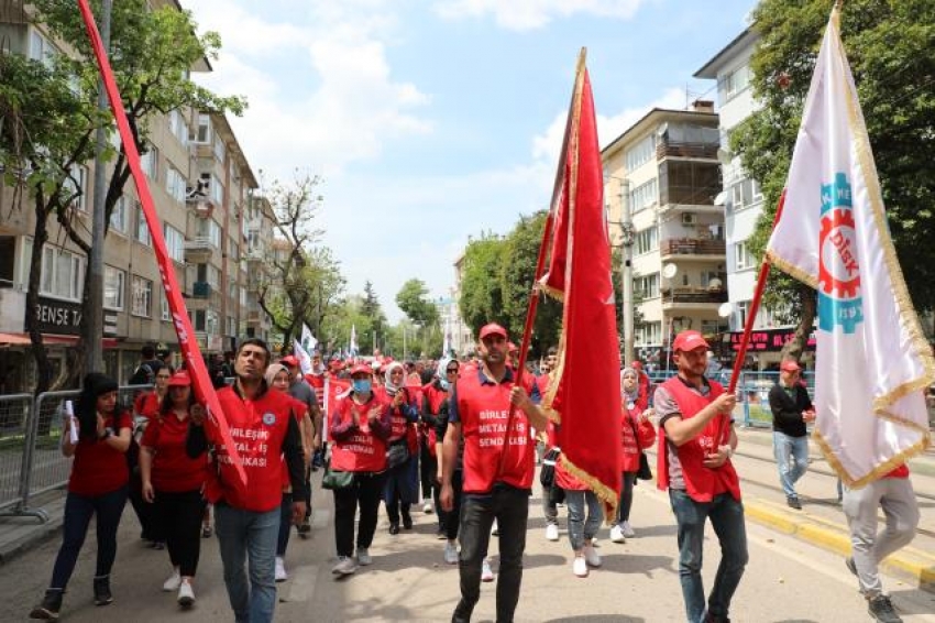 Bursa'da 1 Mayıs coşkusu