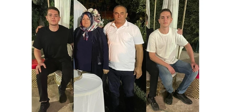 10 yıl sonra gelen ikizler anne babalarıyla yan yana toprağa verildi
