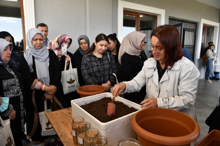 Osmangazi'nin balkonlarında sebzeler yetişecek