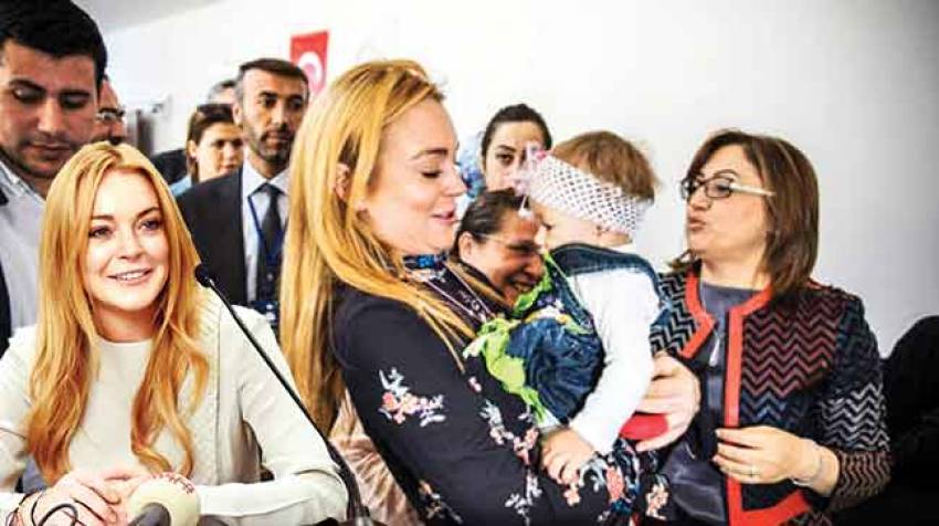 Lindsay Lohan: Gaziantep için projelerim var