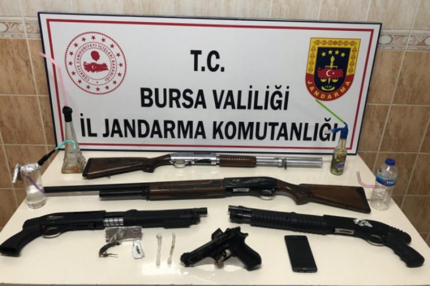 Bursa'da uyuşturucu operasyonu