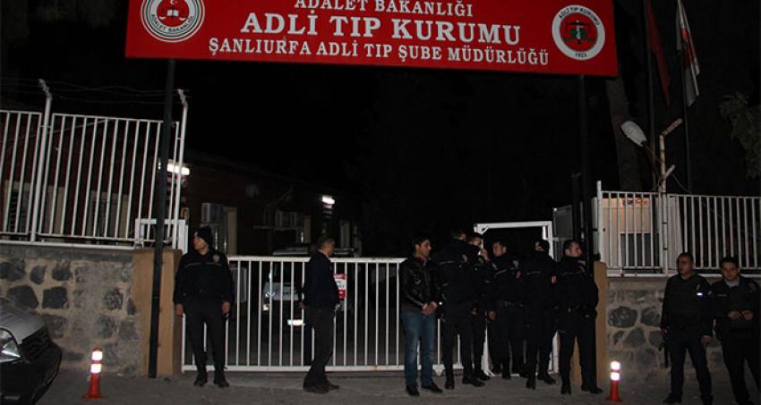 Şehit polisin cenazesi Adli Tıp'ta