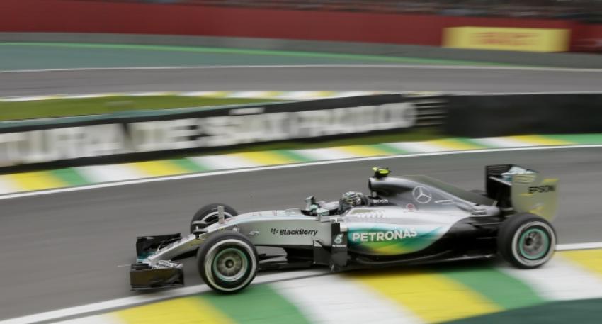 Brezilya'da ilk cep Rosberg'in