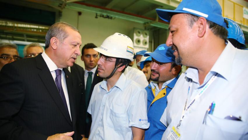  Erdoğan dev fabrikayı açtı haberi