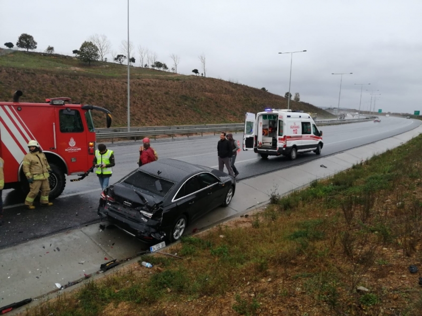 Kuzey Marmara otoyolunda feci kaza: 1 ölü