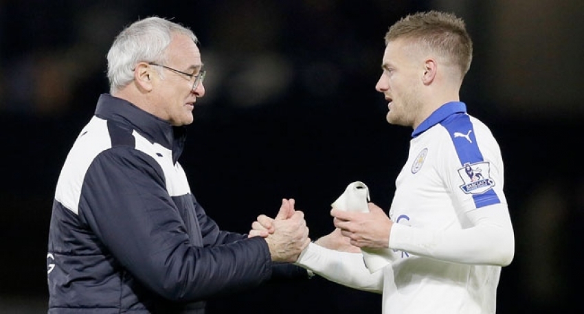 Ranieri ve Vardy'ye övgü