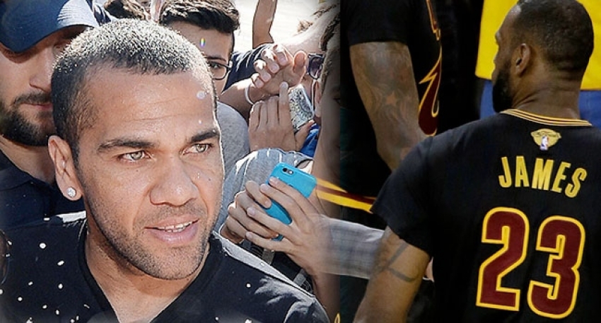 Alves, LeBron James'e özendi