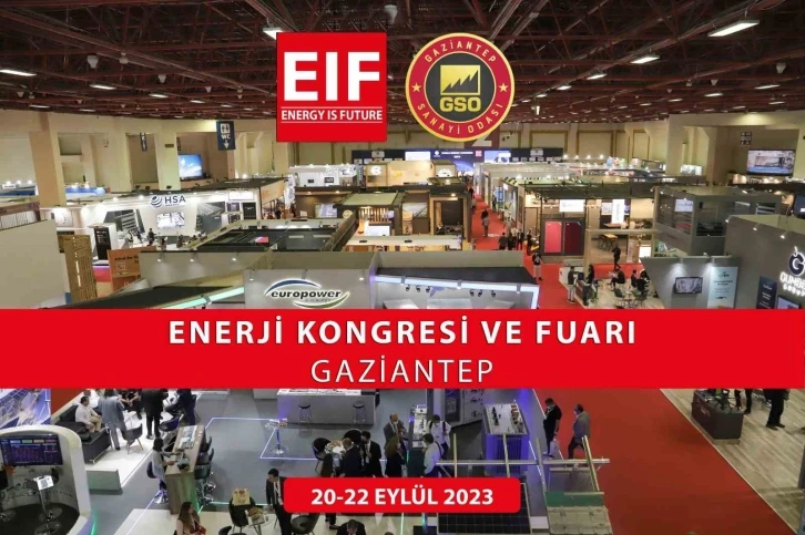 16. EIF Enerji Kongresi ve Fuarı, 20 Eylül’de kapılarını açacak
