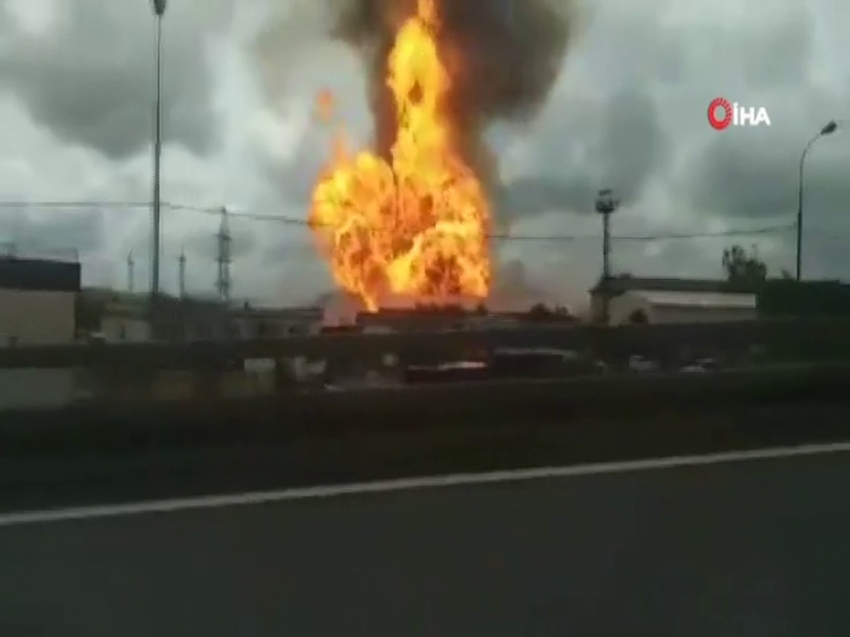 Rusya’da elektrik santralinde yangın