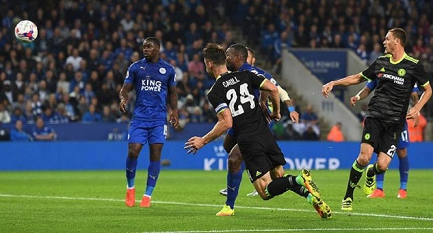 Leicester başladı, Chelsea bitirdi