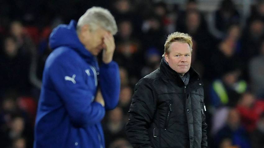 Koeman'dan Wenger'e alaycı sözler: 