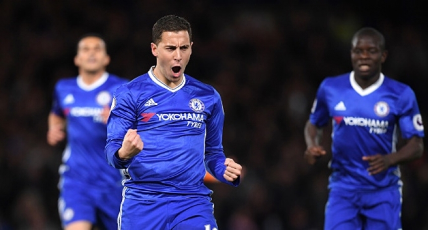 Chelsea'yi Hazard sırtladı