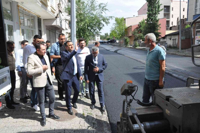 Belediye alt yapı ve üst yapı çalışmalarına hız verdi