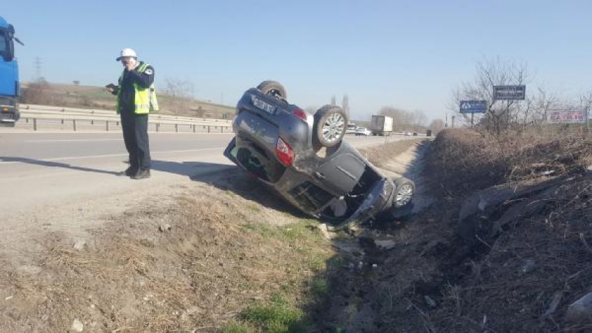 Bursa'da kaza: 1'i çocuk, 3 yaralı