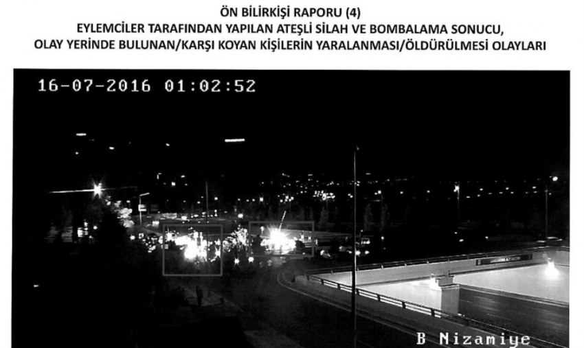 Darbecilerin vatandaşlara ateş etme anı bilirkişi raporunda