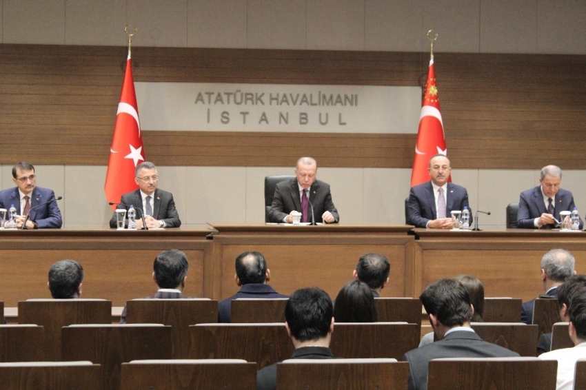 Cumhurbaşkanı Erdoğan: “1607 yaralıdan 1503’ü taburcu edildi”