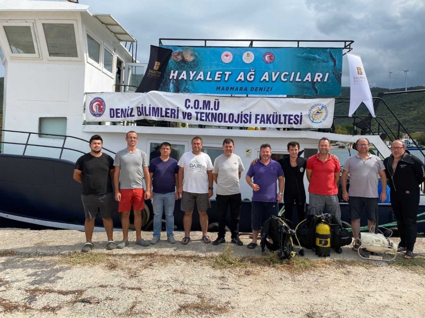 Marmara Denizi’ndeki hayalet ağlar temizlenecek