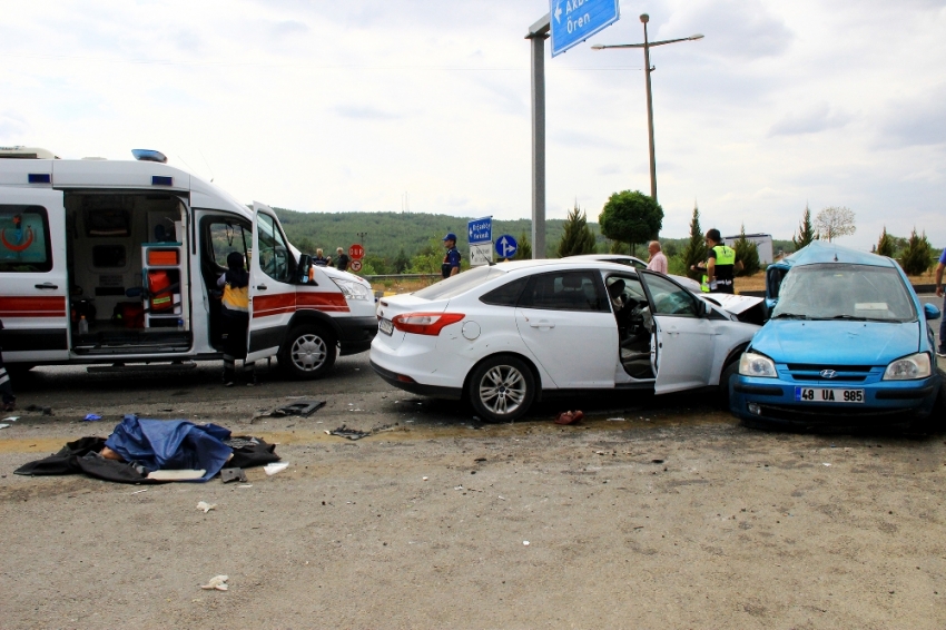 2 kişinin öldüğü kaza kamerada