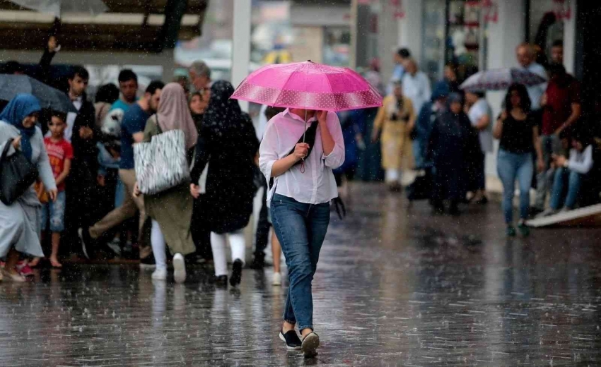 Meteorolojiden kuvvetli yağış uyarısı