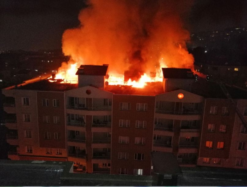 Bursa’da korkutan yangın