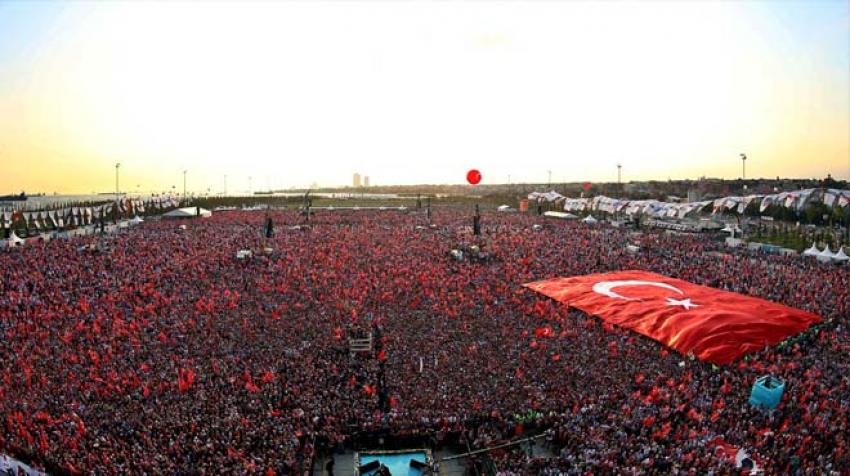 Yenikapı mitingine kaç kişi katıldı?