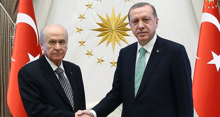 Cumhurbaşkanı Erdoğan'dan MHP Lideri Bahçeli'ye teşekkür telefonu