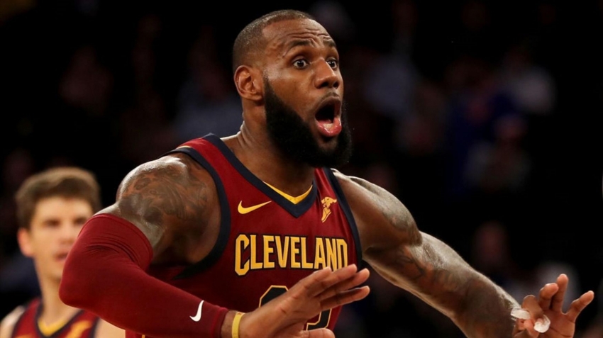 LeBron'un atılması Cavaliers'ı durduramadı