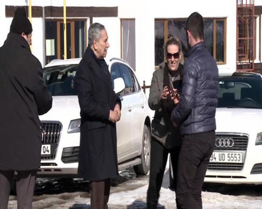 Bülent Arınç, Uludağ'da tatil yapıyor