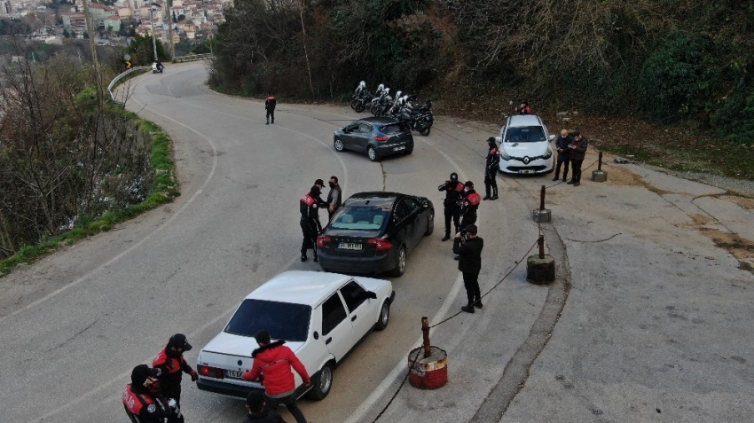 Uludağ Yolu'nda denetim