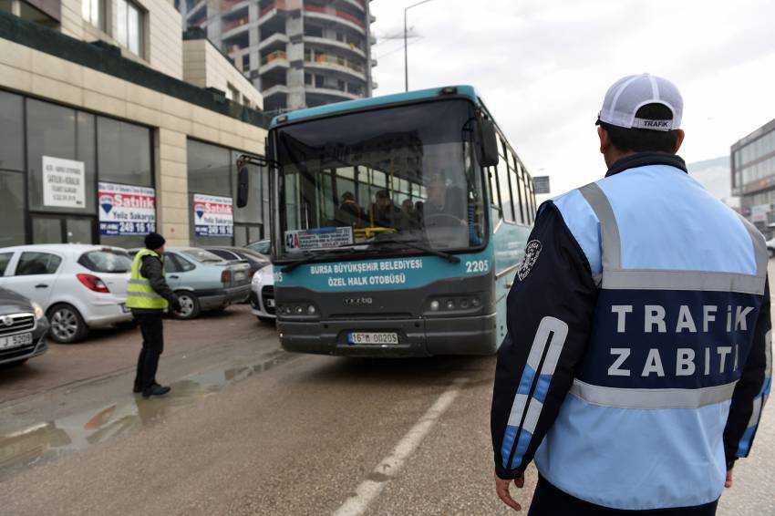 Bursa'da halk otobüsleri mercek altında