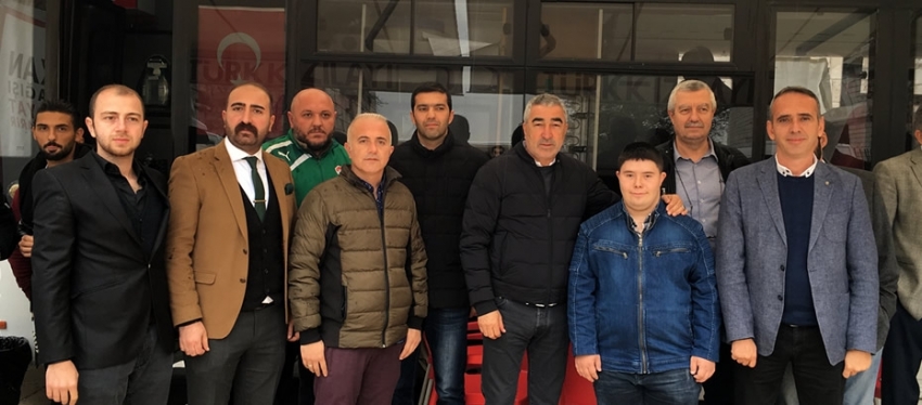 Bursaspor'dan destek